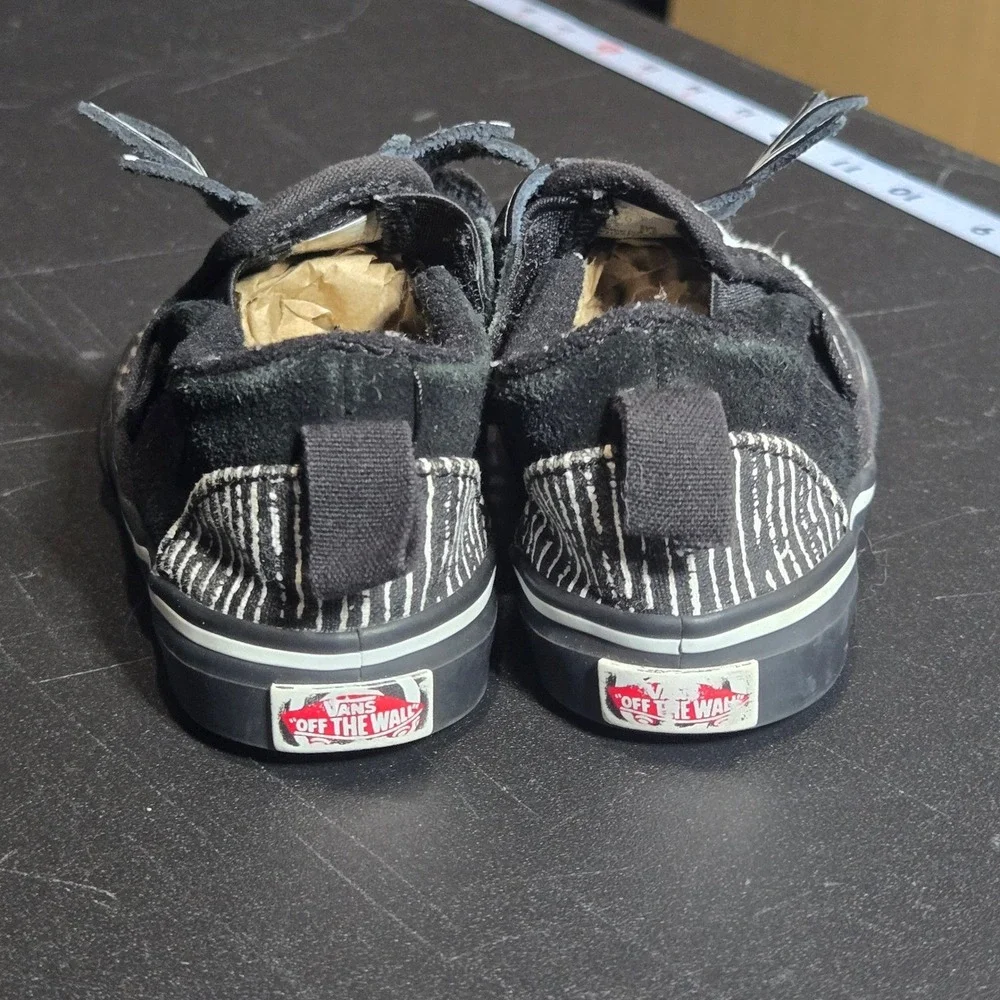 Vans Toddler Nightmare Before Christmas Jack Skellington Shoes 5 Halloween Goth